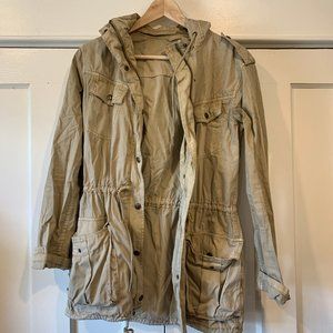Aritzia Talula Trooper Jacket — Camel